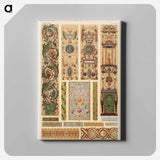 アートパネル-Nineteenth-Century Ornamental Design
 - 装飾の文法 Canvas.
