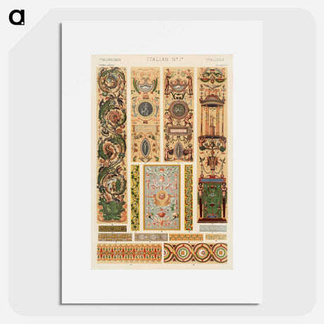 アートポスター-Nineteenth-Century Ornamental Design
 - 装飾の文法 Poster.