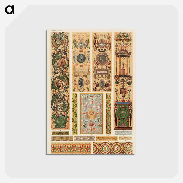 アートポストカード-Nineteenth-Century Ornamental Design
 - 装飾の文法 Postcard.