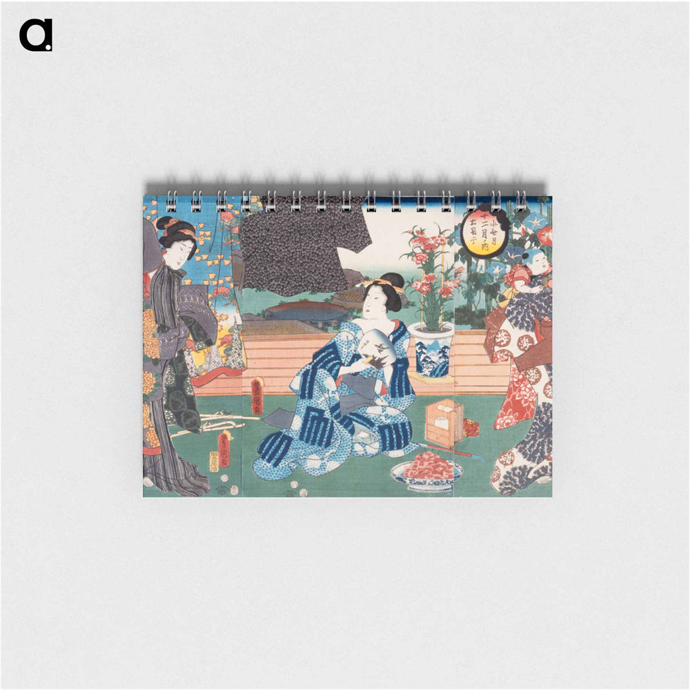 アートメモ帳-The Sixth Lunar Month
 - 歌川 国貞 Memo.