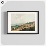 City of Bethlehem, in Palestine from Views in the Ottoman Dominions, in Europe, in Asia, and some of the Mediterranean islands - Views in the Ottoman Dominions Poster.
