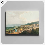 City of Bethlehem, in Palestine from Views in the Ottoman Dominions, in Europe, in Asia, and some of the Mediterranean islands - Views of Ottoman Dominions Canvas.