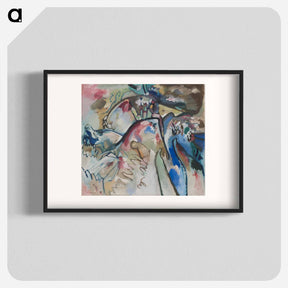 アートポスター-Improvisation 21A - ワシリー カンディンスキー Poster.