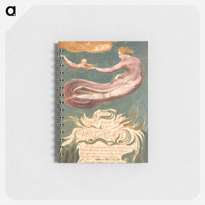 アートメモ帳-The First Book of Urizen, Plate 2, Preludium to the Book of Urizen - ウィリアム ブレイク Memo.
