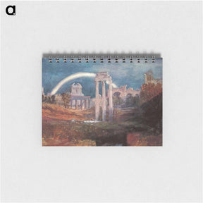 アートメモ帳-Rome, The Forum with a Rainbow - ウィリアム ターナー Memo.