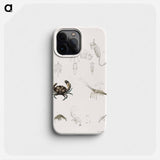 Atlantic Mud Crab - ニューヨークの動物学 Phone Case.