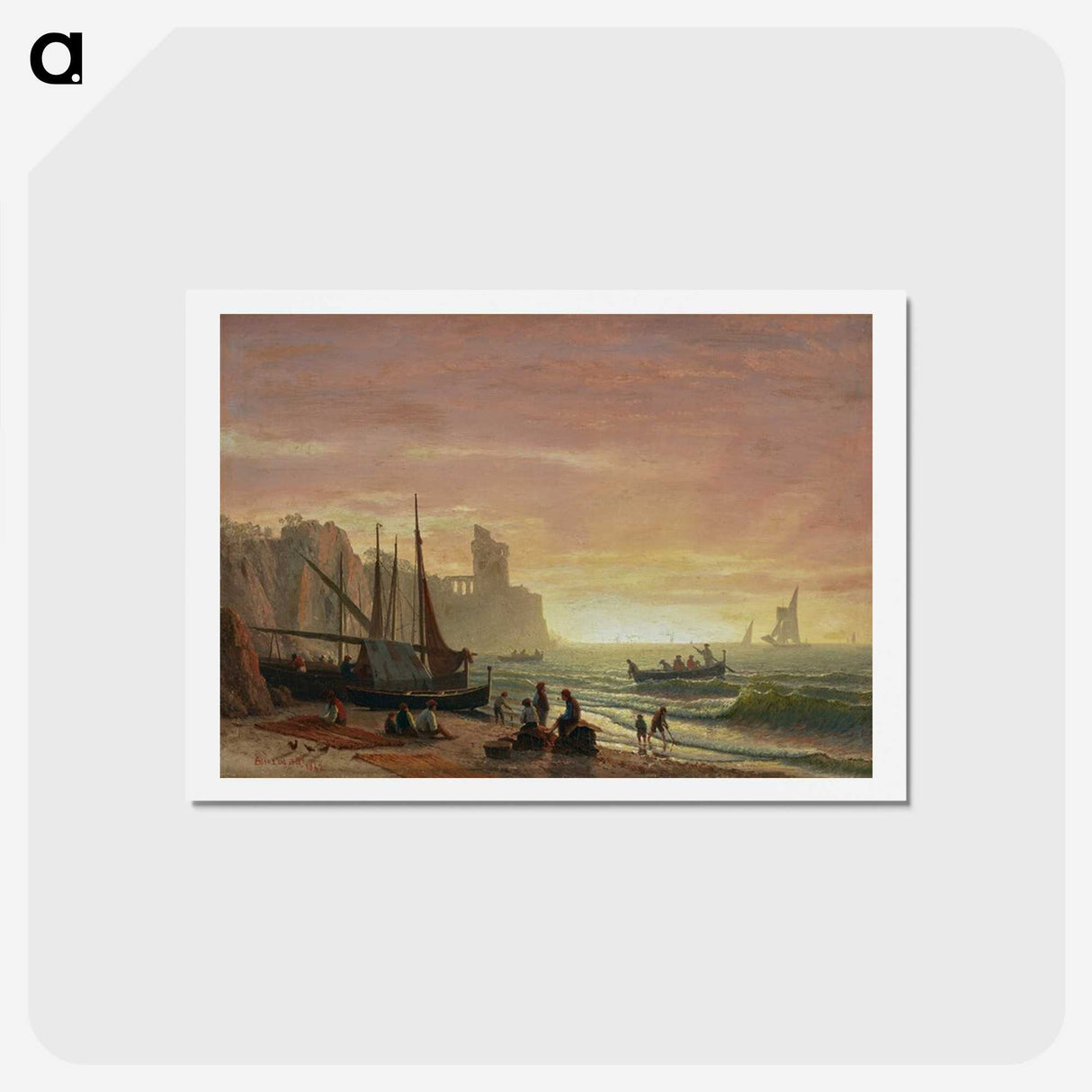 1-67_Albert-Bierstadt_hagaki