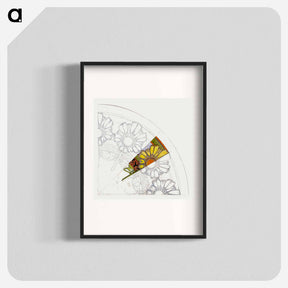 アートポスター-Preparatory cardboard for a stained glass window - アルフォンス ミュシャ Poster.