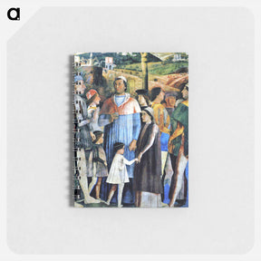 アートメモ帳-The House of Ludovico Gonzaga Bridegroom decorated wall and his son - アンドレア マンテーニャ Memo.
