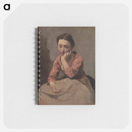 アートメモ帳-Pensive Young Woman
 - バーンズ・コレクション Memo.