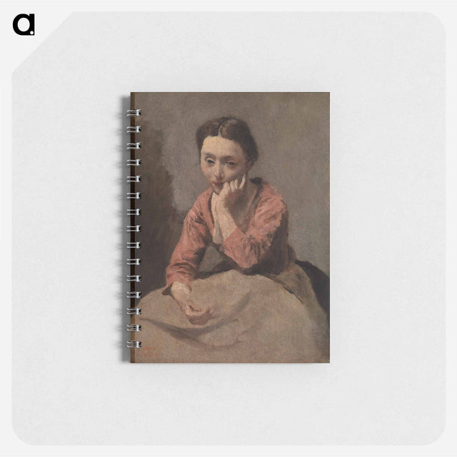 アートメモ帳-Pensive Young Woman
 - バーンズ・コレクション Memo.