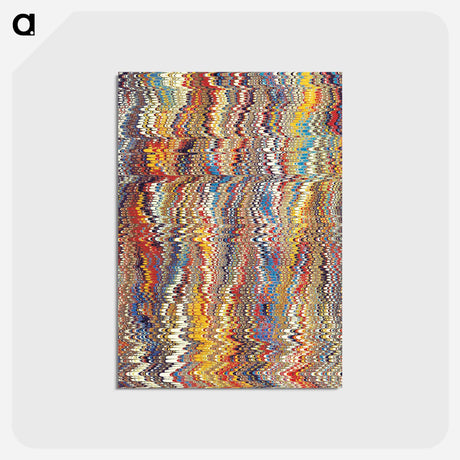 アートポストカード-Decorative Paper from The Fatal Marriage, or the Innocent Adultery
 - 大英図書館 Postcard.