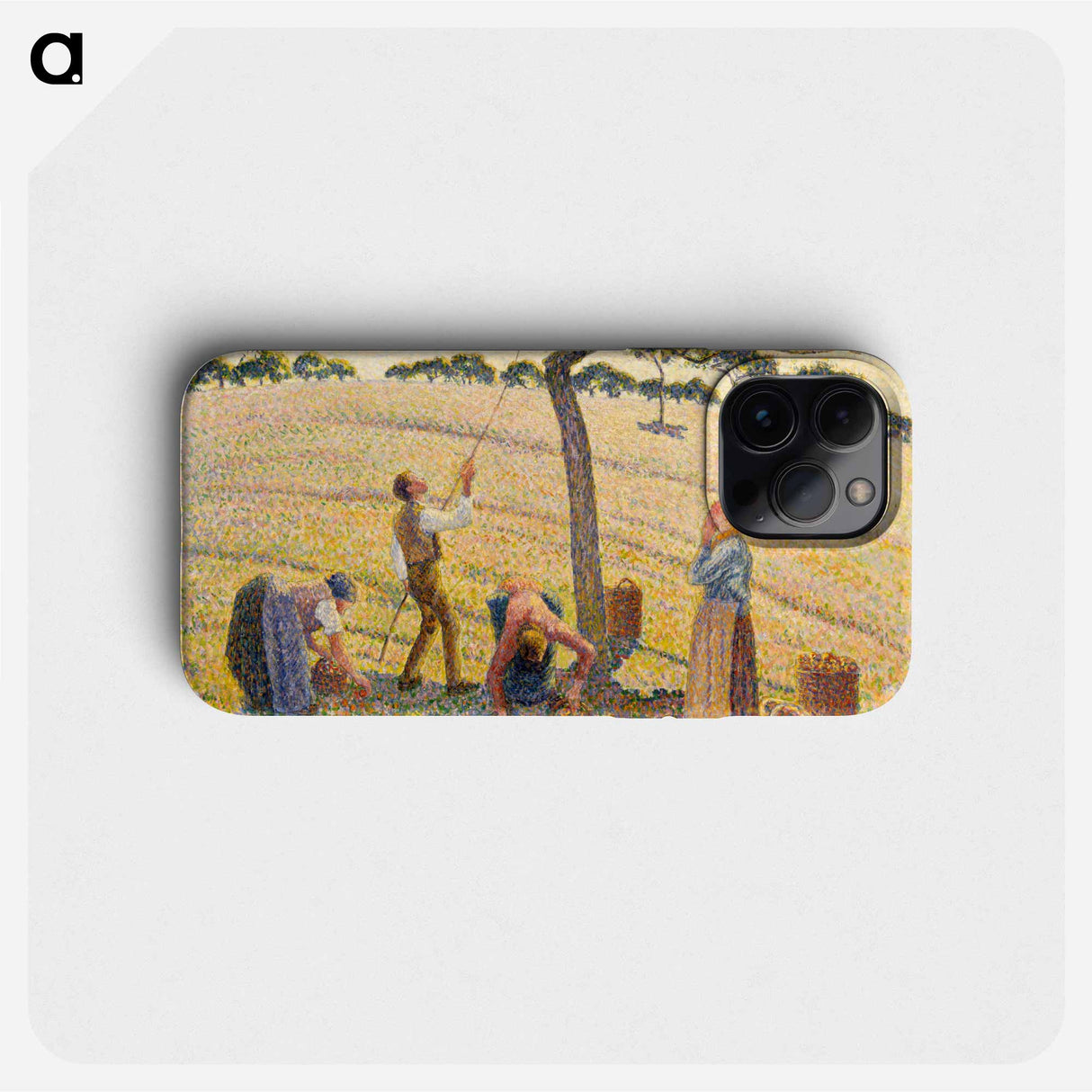 Apple Harvest - Camille Pissarro Phone Case.