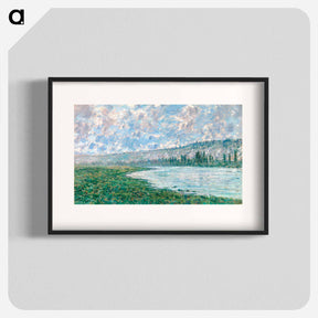 アートポスター-The Seine at Vétheuil - クロード モネ Poster.