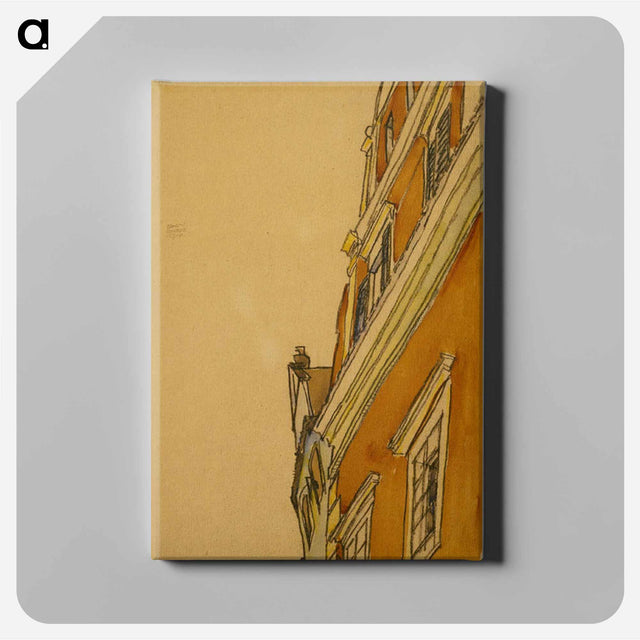 アートパネル-Krumau House
 - ダラス美術館 Canvas.
