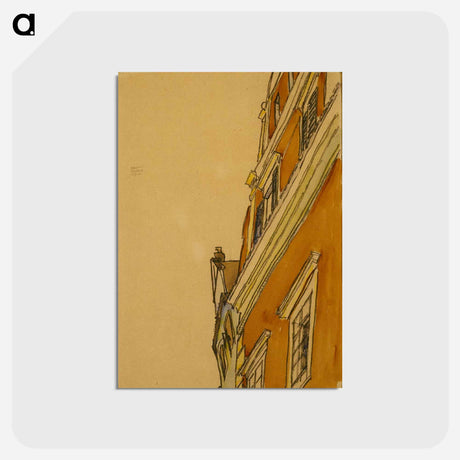 アートポストカード-Krumau House
 - ダラス美術館 Postcard.