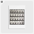 アートポストカード-Miner with Pick
 - エドワード マイブリッジ Postcard.