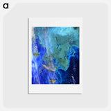 アートポストカード-Ocean Color Derived from NASA Satellite Data
 - 上空からの地球 Postcard.