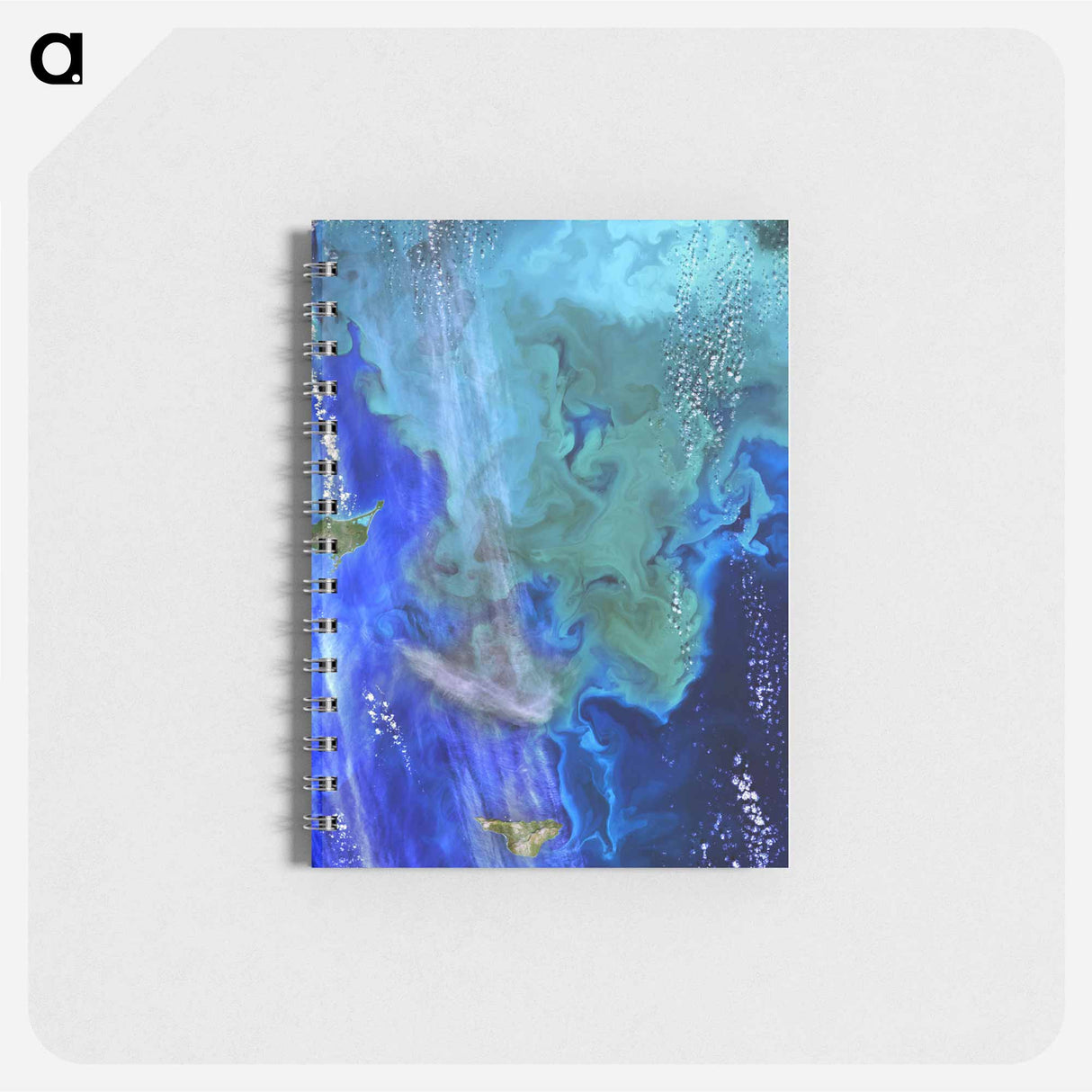 アートメモ帳-Ocean Color Derived from NASA Satellite Data
 - 上空からの地球 Memo.