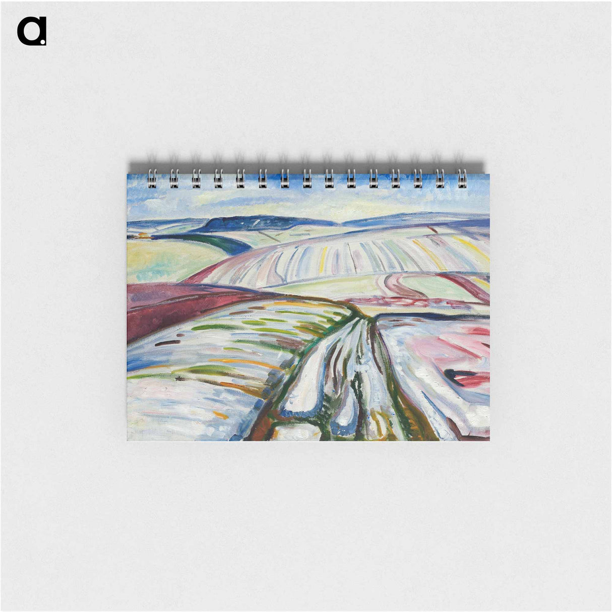 Field in Snow - エドヴァルド ムンク Memo.