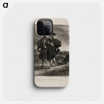 オレンジ - ウジェーヌ ドラクロワ Phone Case.