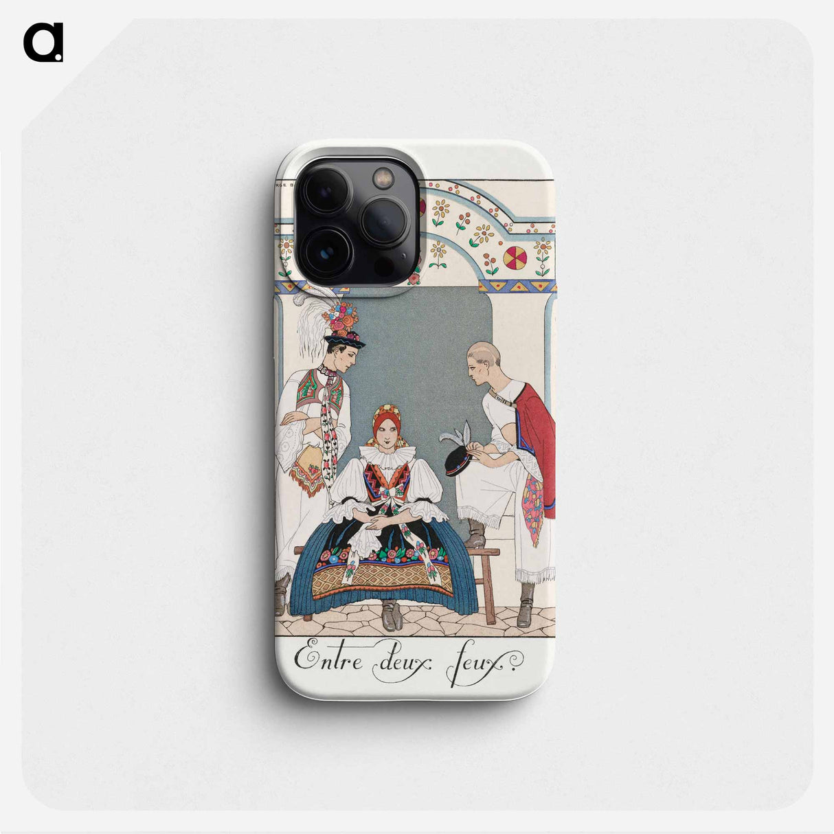 Entre deux feux - ジョルジュ バルビエ Phone Case.