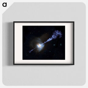 アートポスター-Black Hole Star Formation
 - ハッブル画像 Poster.