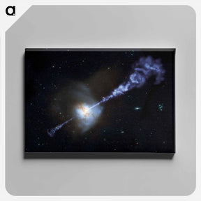 アートパネル-Black Hole Star Formation
 - ハッブル画像 Canvas.