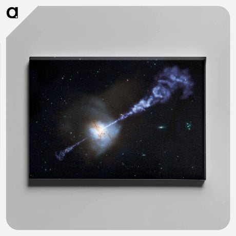 アートパネル-Black Hole Star Formation
 - ハッブル画像 Canvas.