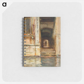 アートメモ帳-Venetian Passageway - ジョン シンガー サージェント Memo.