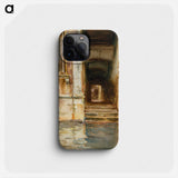 Venetian Passageway - John Singer Sargent Phone Case.