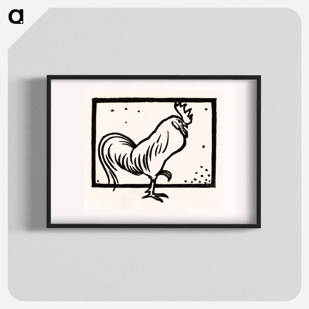 Rooster - Julie de Graag Poster.