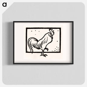 アートポスター-Rooster - ユリー デ フラーハ Poster.