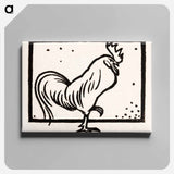 Rooster - ユリー デ フラーハ Canvas.
