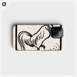 Rooster - ユリー デ フラーハ Phone Case.