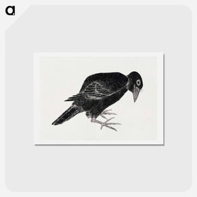 アートポストカード-Katsushika Hokusai's bird - 葛飾 北斎 Postcard.
