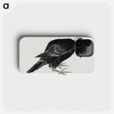 Katsushika Hokusai's bird - 葛飾 北斎 Phone Case.