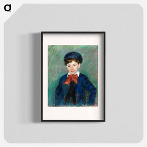 アートポスター-Portrait of Charles Dikran Kelekian, Age Eight - メアリー カサット Poster.
