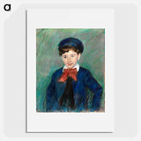 Portrait of Charles Dikran Kelekian, Age Eight - Mary Cassatt Poster.