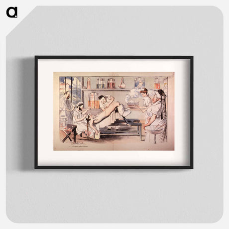 アートポスター-The Lost Wedding Ring in the Operating Room
 - 国立医学図書館 Poster.