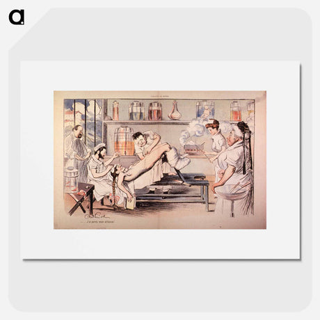 アートポスター-The Lost Wedding Ring in the Operating Room
 - 国立医学図書館 Poster.