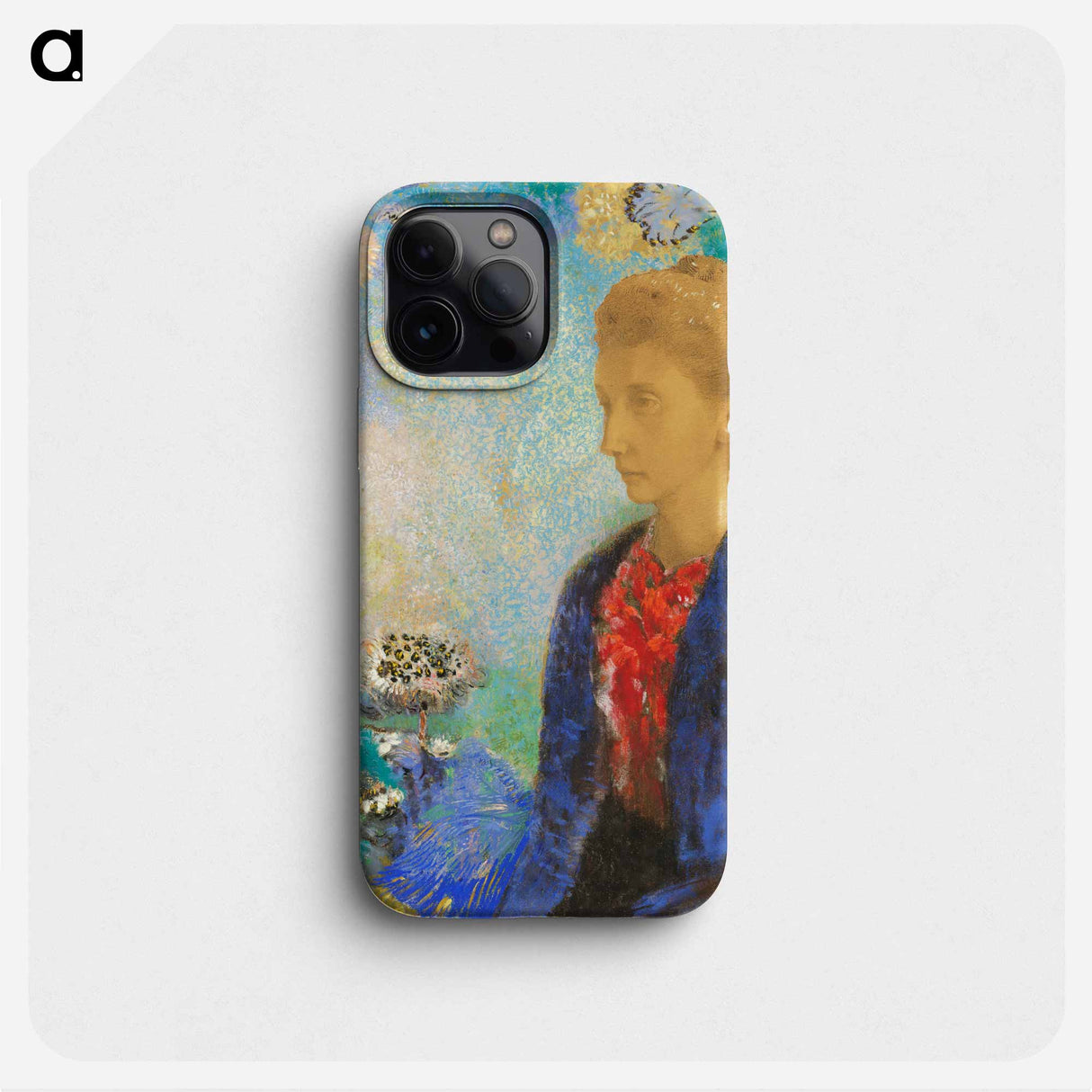 Baronne de Domecy - Odilon Redon Phone Case.