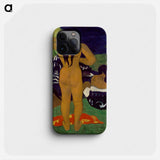 Tahitian Women Bathing - ポール ゴーギャン Phone Case.