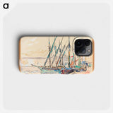 St. Tropez - Paul Signac Phone Case.