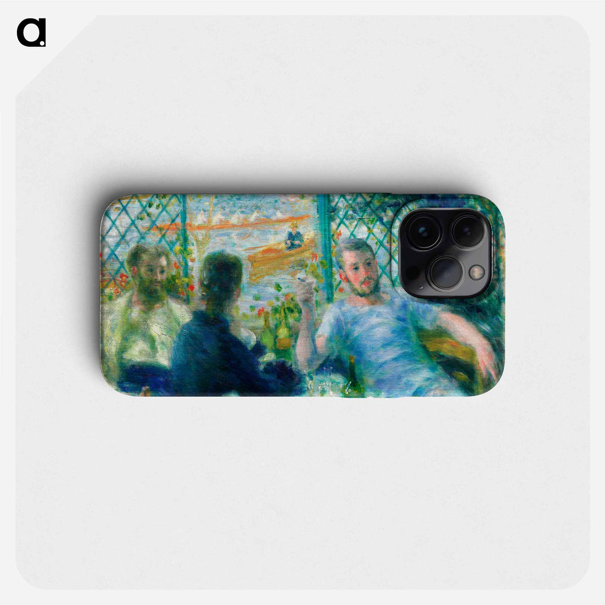 Lunch at the Restaurant Fournaise (The Rowers' Lunch) - Pierre-Auguste Renoir Phone Case.