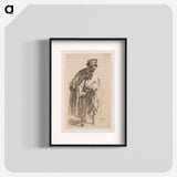 Beggar with a Wooden Leg - Rembrandt van Rijn Poster.