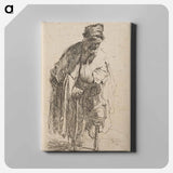 アートパネル-Beggar with a Wooden Leg - レンブラント ファン レイン Canvas.