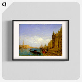 アートポスター-Venetian Scene
 - セントルイス美術館 Poster.