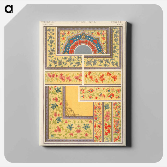 アートパネル-Nineteenth-Century Ornament
 - 装飾の文法 Canvas.