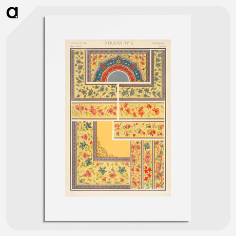 アートポスター-Nineteenth-Century Ornament
 - 装飾の文法 Poster.